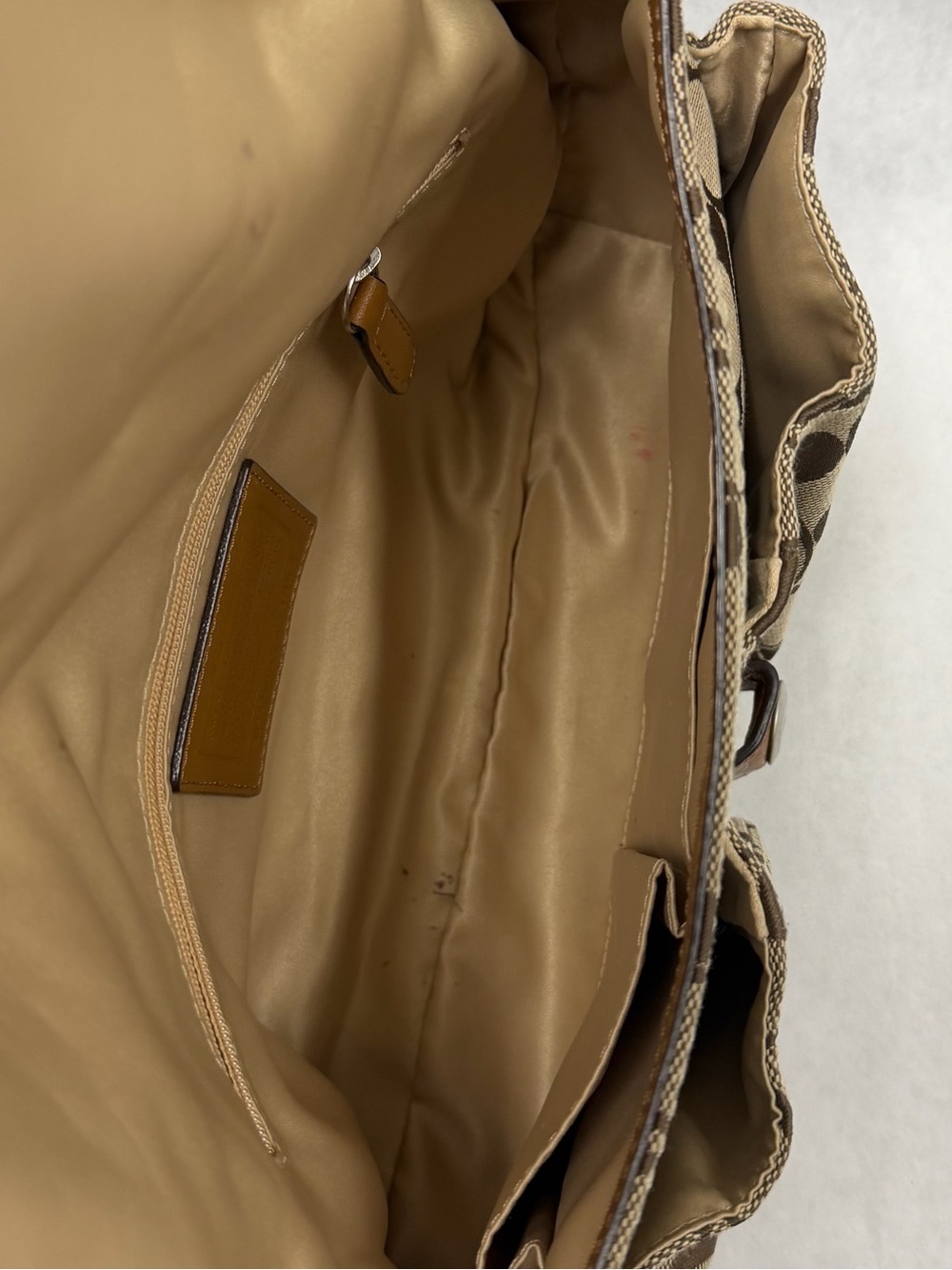 COACH Y2K Vintage Soho Medium Buckle Flap Signature C Shoulder Bag 11862 - Picture 5 of 16